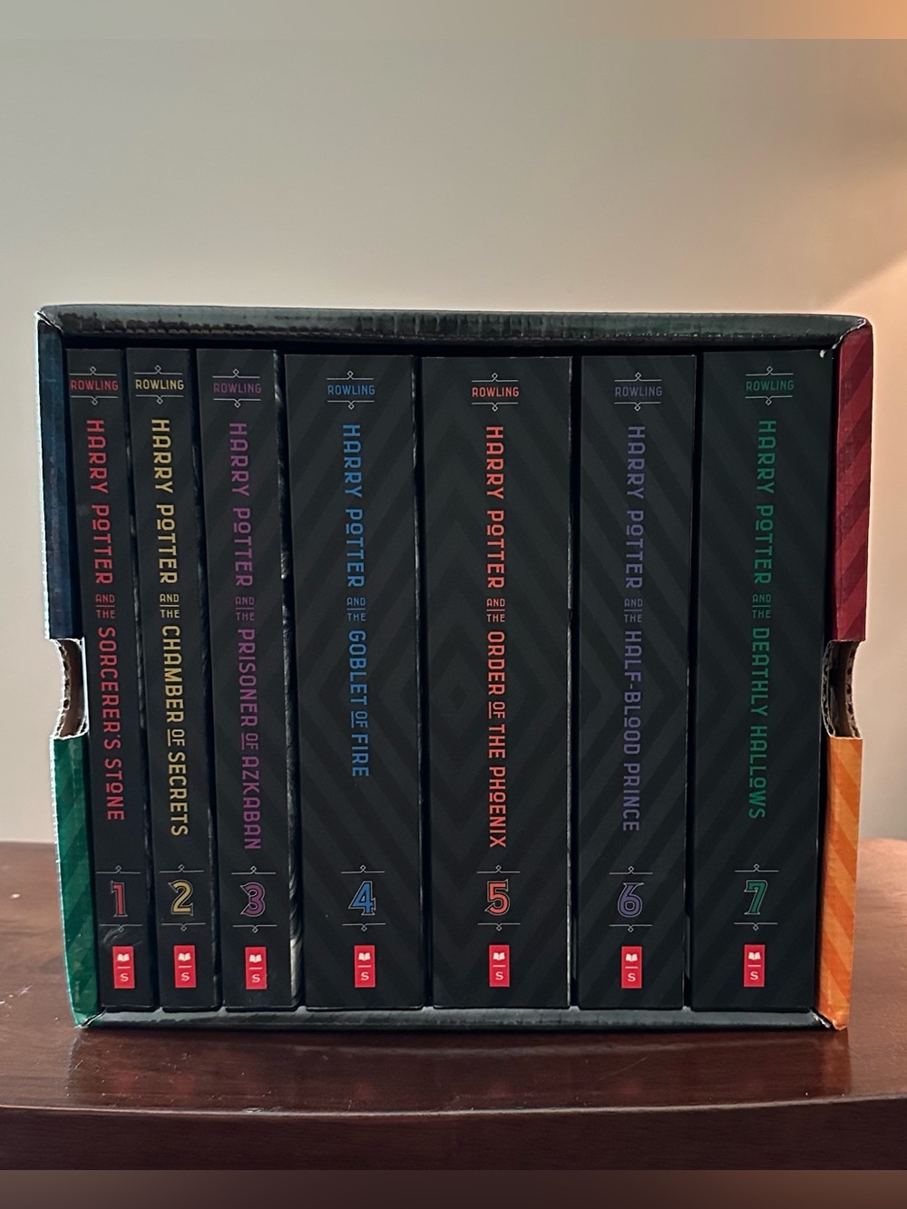 J.K. Rowling • Harry Potter boxed set • books • brand new • set of 7